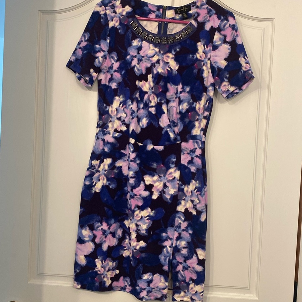 Floral mini dress, Jessica Simpson size M
